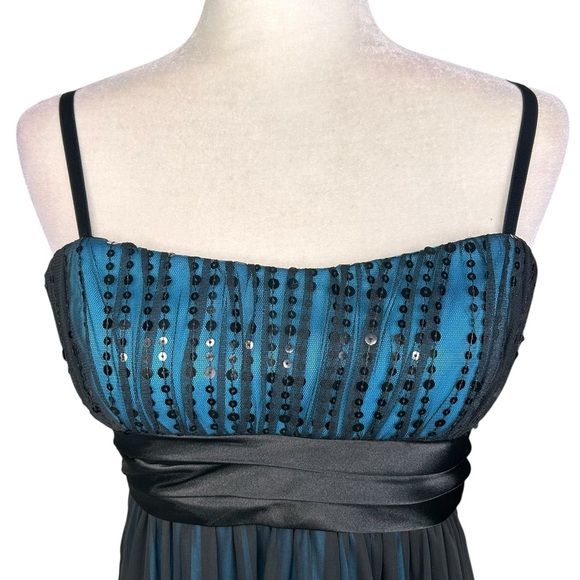 NEW City Triangles Mini Dress L Vintage Y2K Sequins Whimsigoth Party - Picture 7 of 11